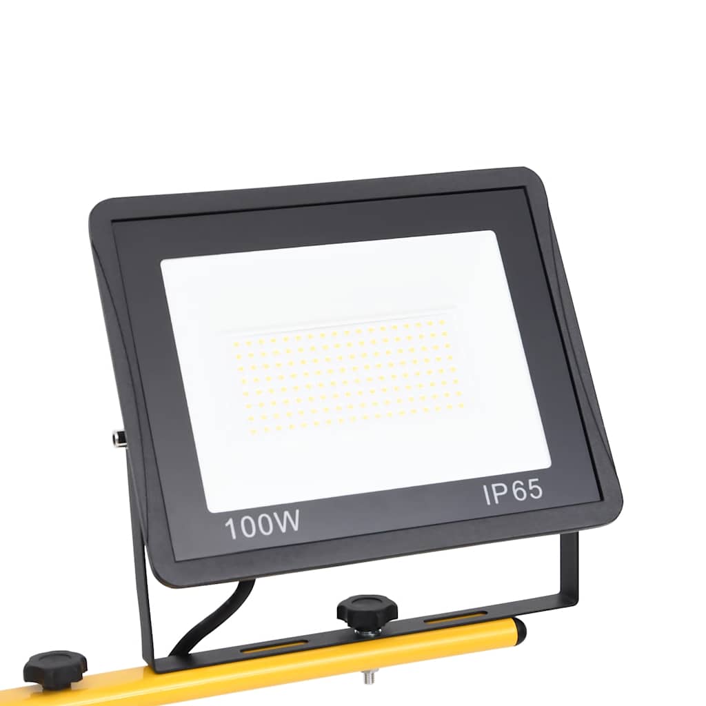 LED-Fluter mit Stativ 2x10 W Warmweiß