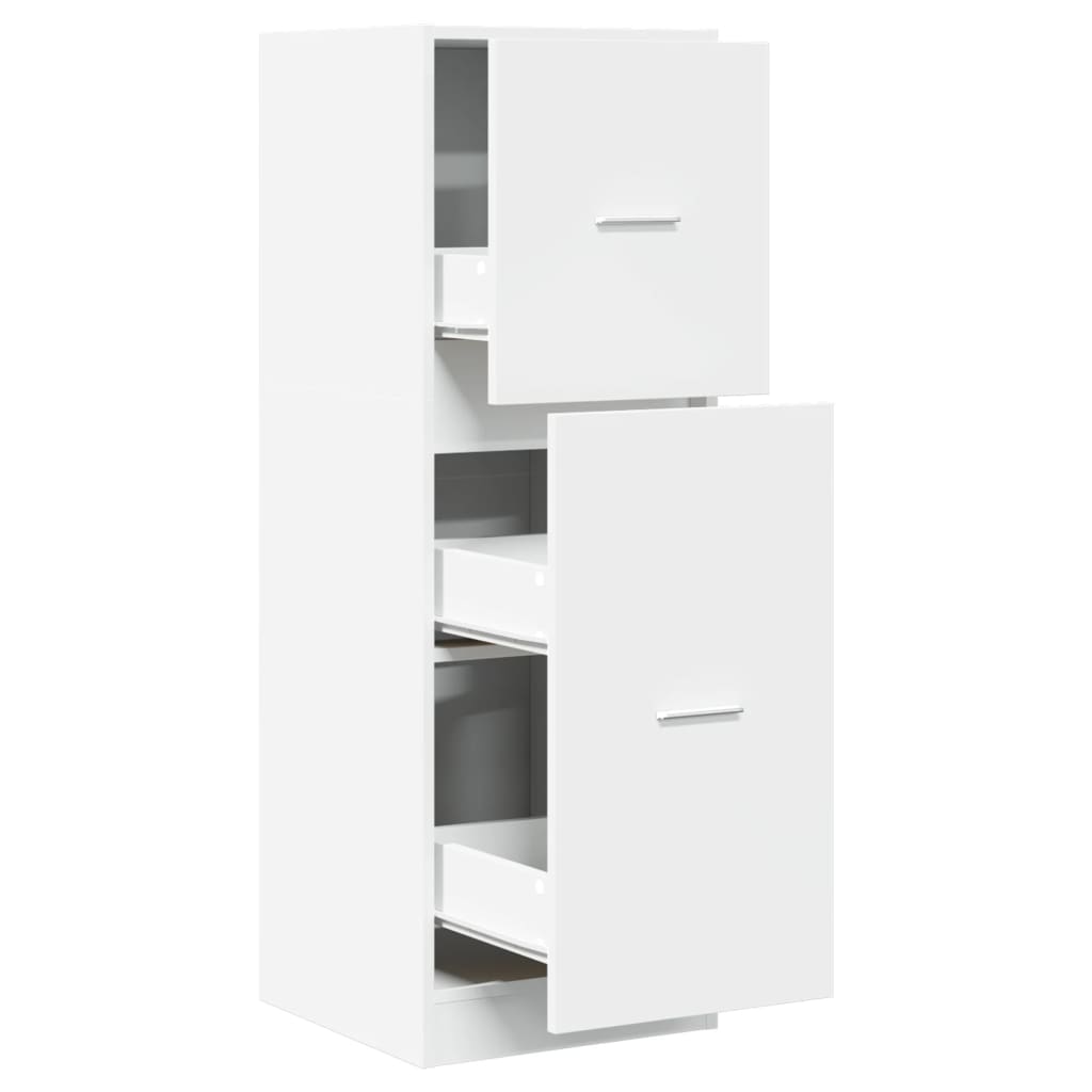 Apothekerschrank Weiß 30 x 41 x 174,5 cm Holzwerkstoff