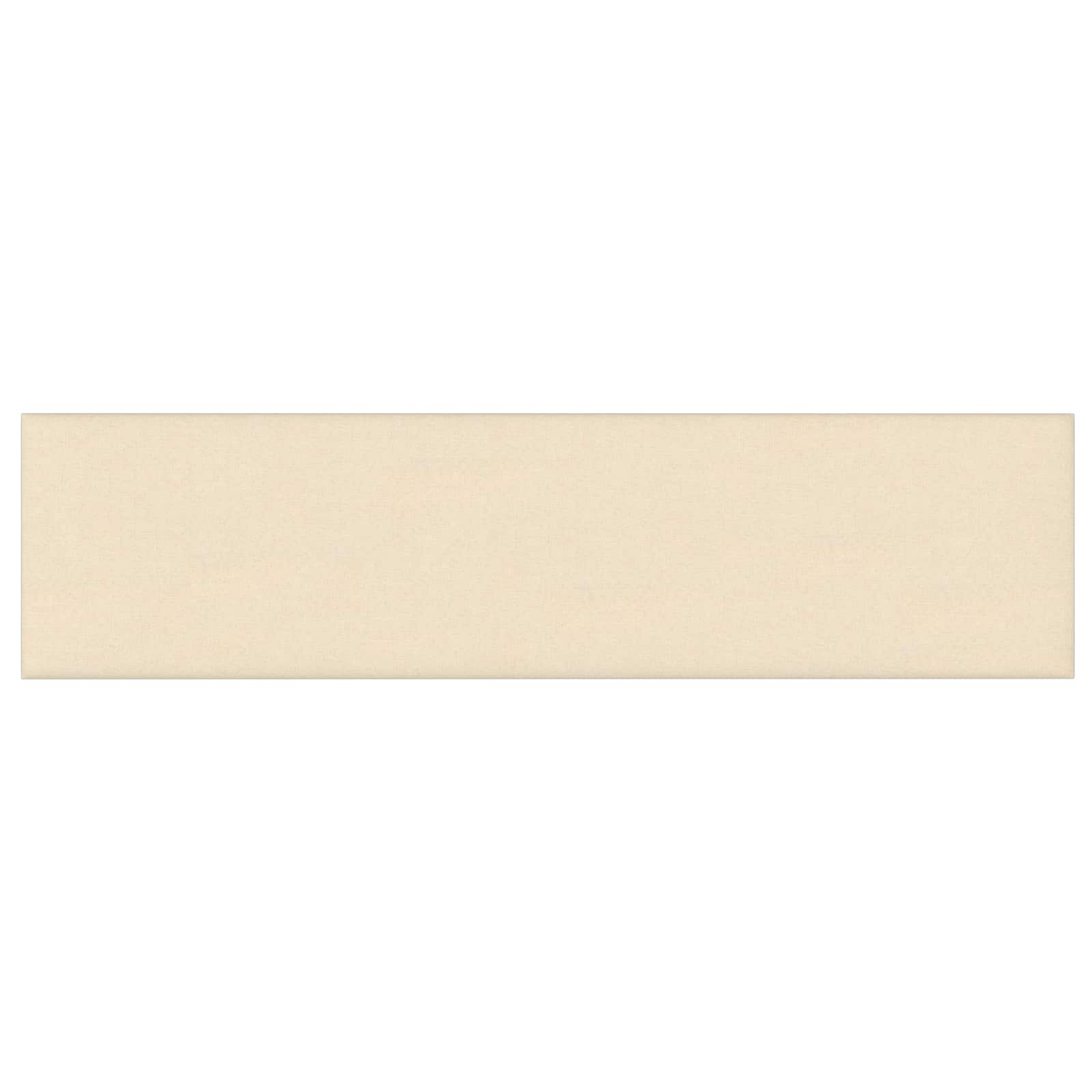 Wandkopfteilen 12 pcs 30 x 15 cm Creme Stoff