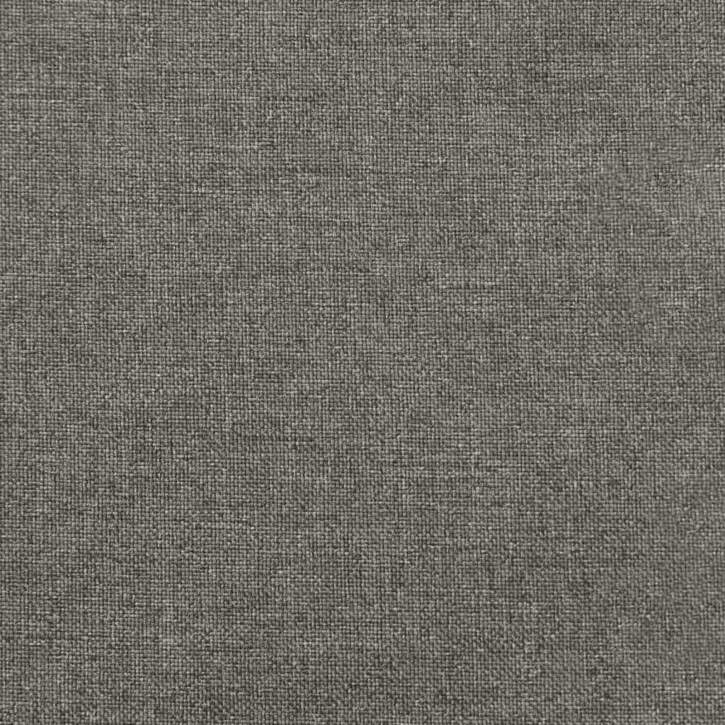 Gartenbank-Auflage Melange Anthrazit 100x50x7 cm Stoff