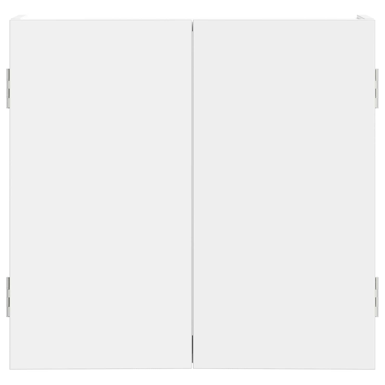 Dartboard Schrank Weiß 56 x 12 x 53,5 cm Holzwerkstoff