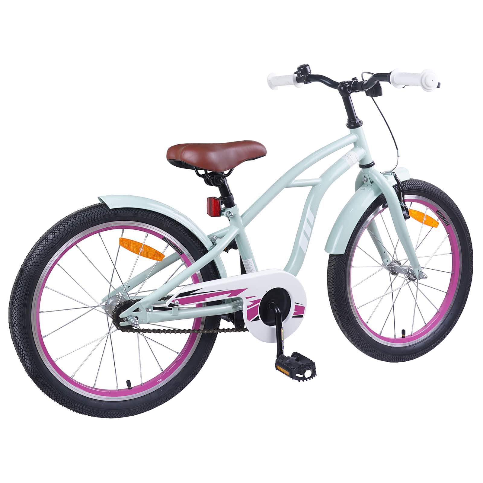 Kinderfahrrad 12 Zoll für 2-4 Jahre alt Hellgrün
