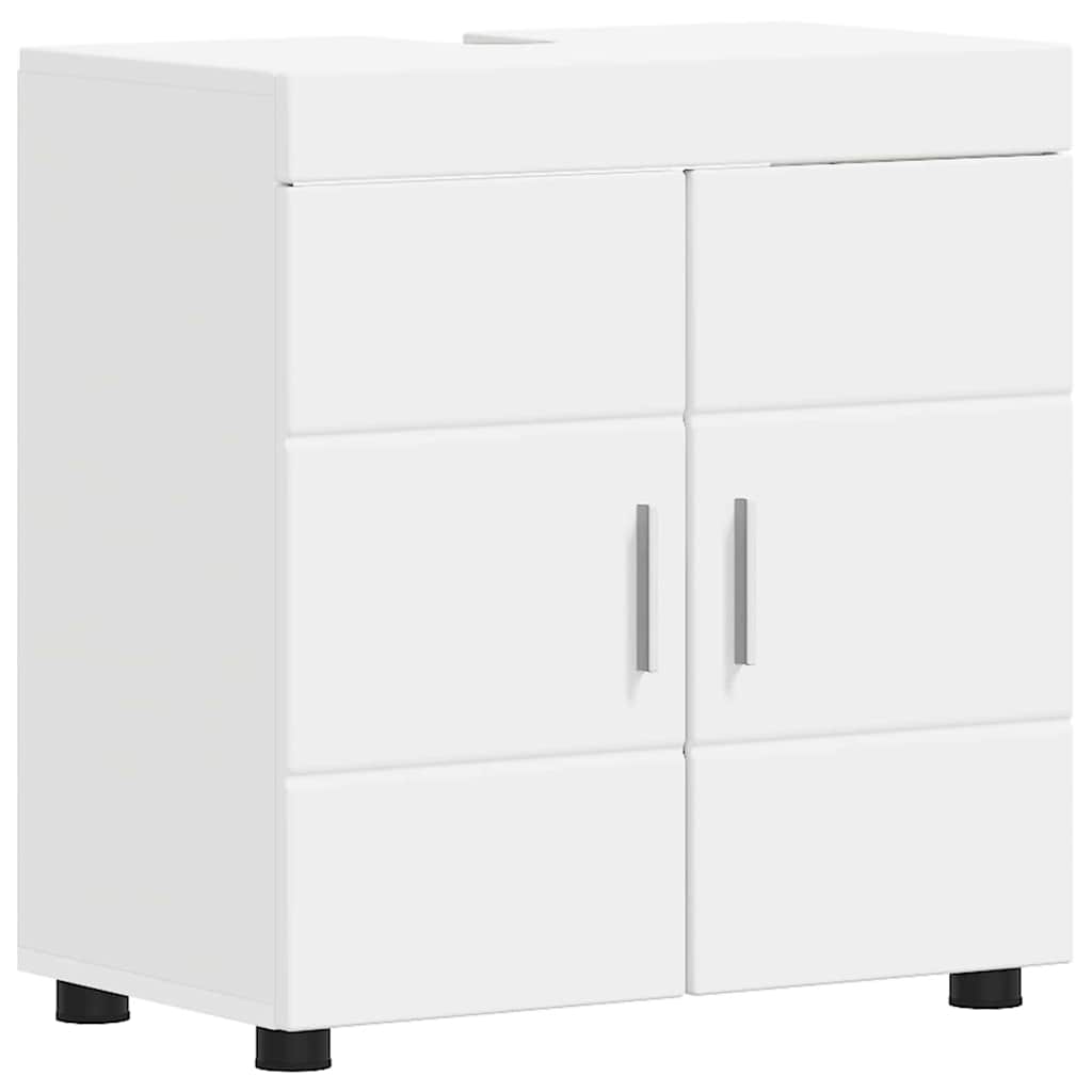 Badezimmermöbel-Set TULUM 2 pcs Weiß 60 x 34 x 63 cm