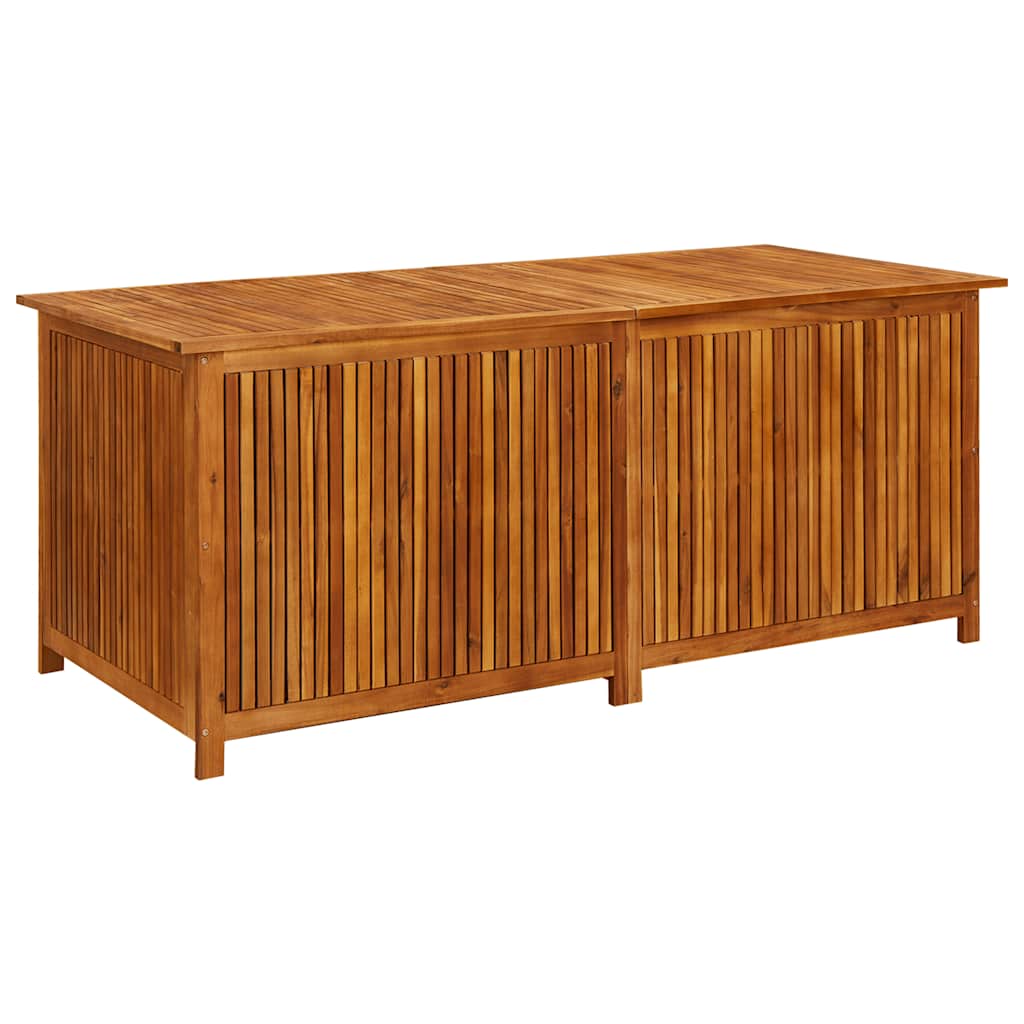 Garten-Aufbewahrungsbox 150x80x75 cm Massivholz Akazie