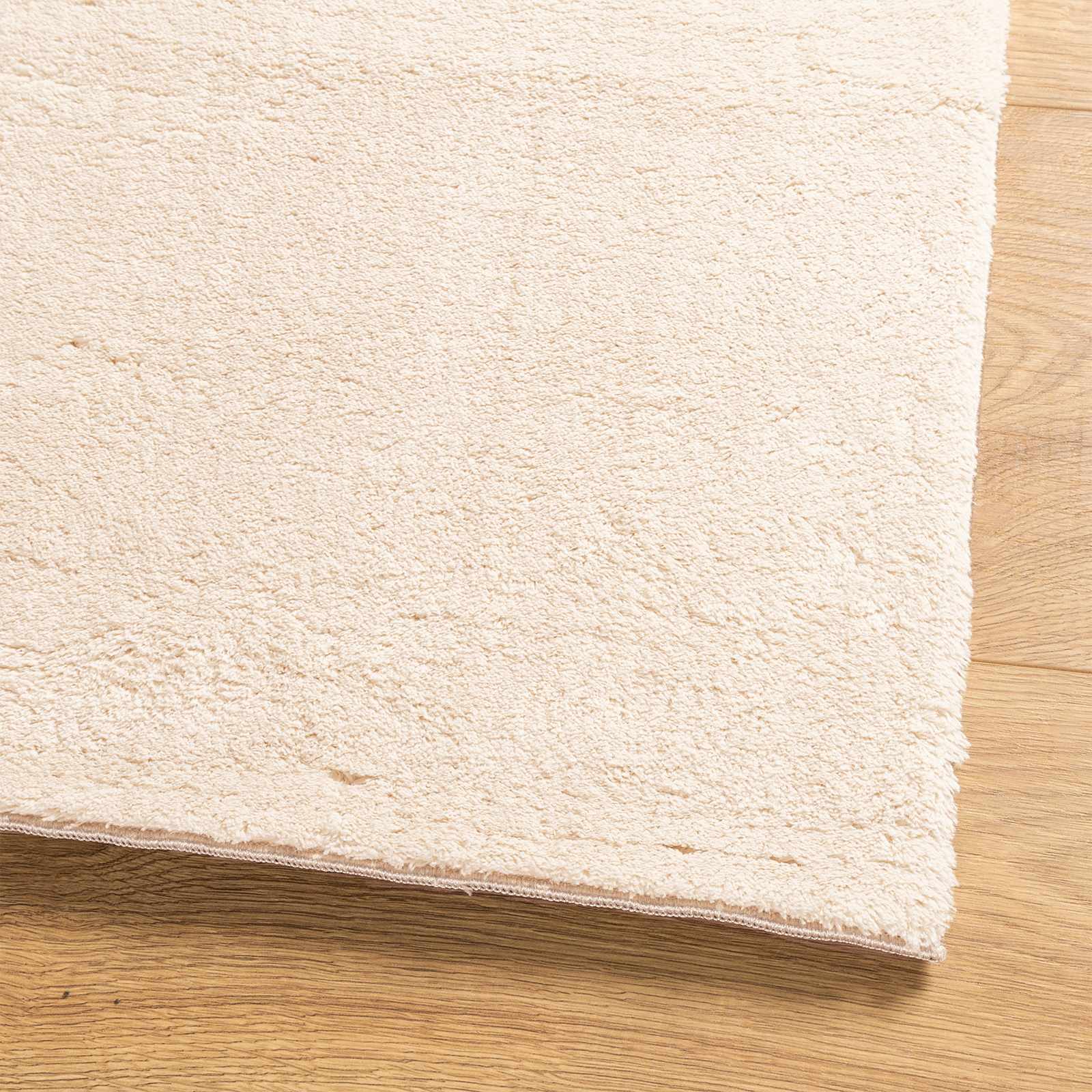 Teppich HUARTE Kurzflor Weich und Waschbar Anthrazit 60x110 cm