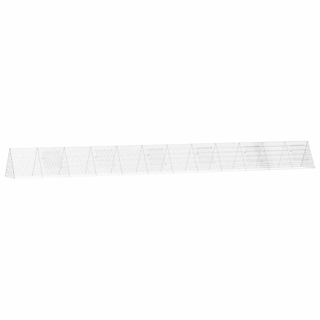 Hasenkäfig Silber 110 x 55 x 55 cm Verzinkter Stahl