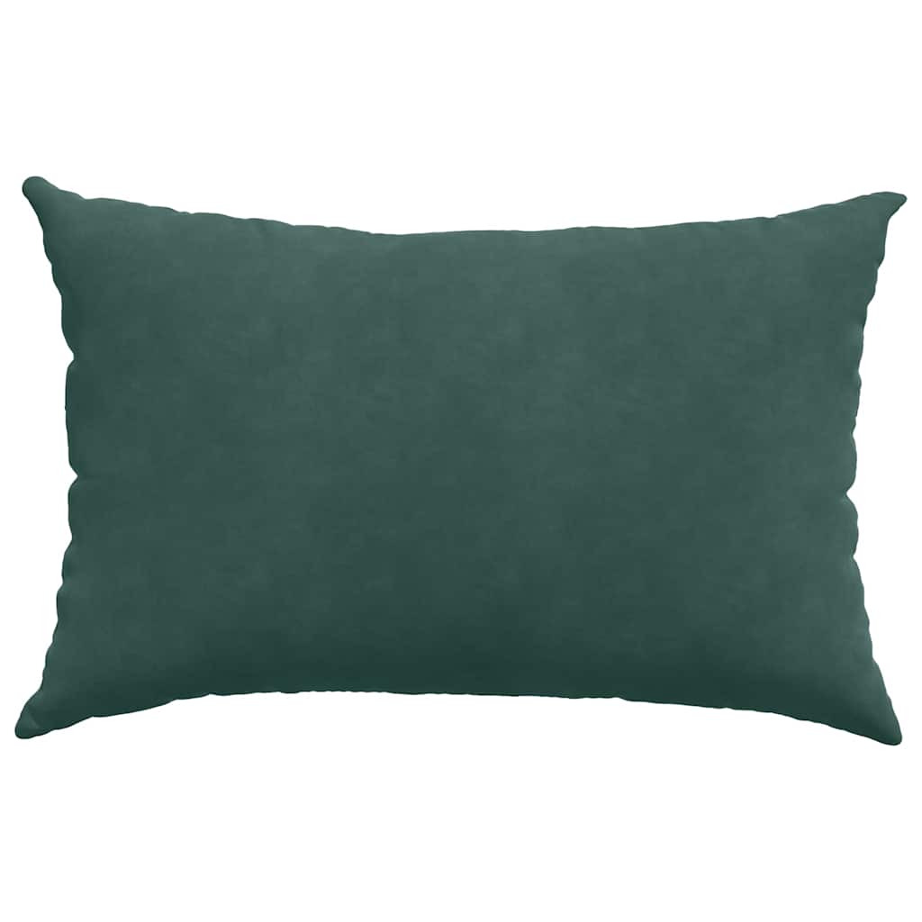 Sofakissen 2 Stück Blau 50 x 30 cm Cordstoff