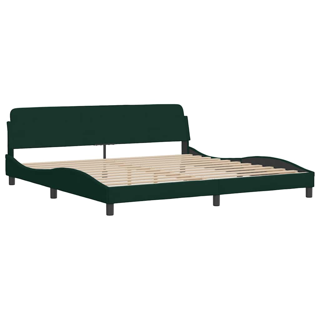 Bett mit Matratze Hellgrau 80x200 cm Samt