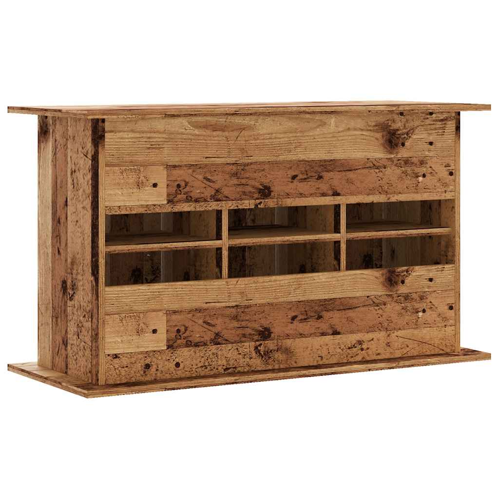 Aquariumständer Weiß 81x36x73 cm Holzwerkstoff