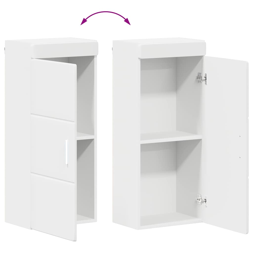 Badezimmermöbel-Set TULUM 2 pcs Weiß 60 x 34 x 63 cm