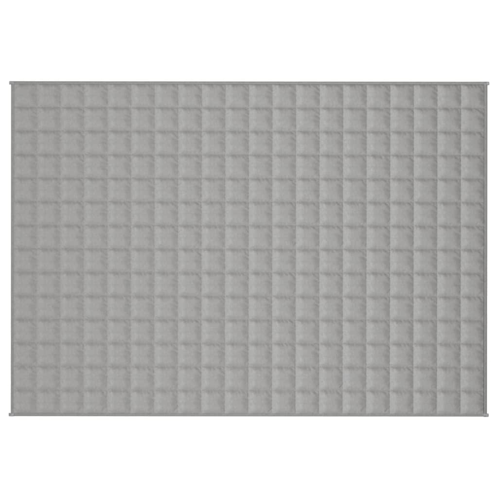 Gewichtsdecke Grau 122x183 cm 5 kg Stoff