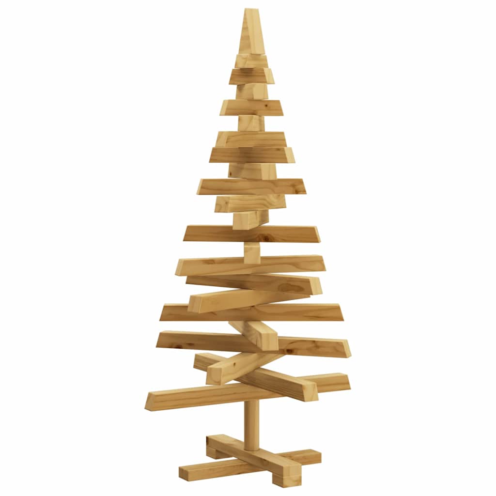 Weihnachtsbäume mit Ständer Natur 60 cm Massivholz Kiefer