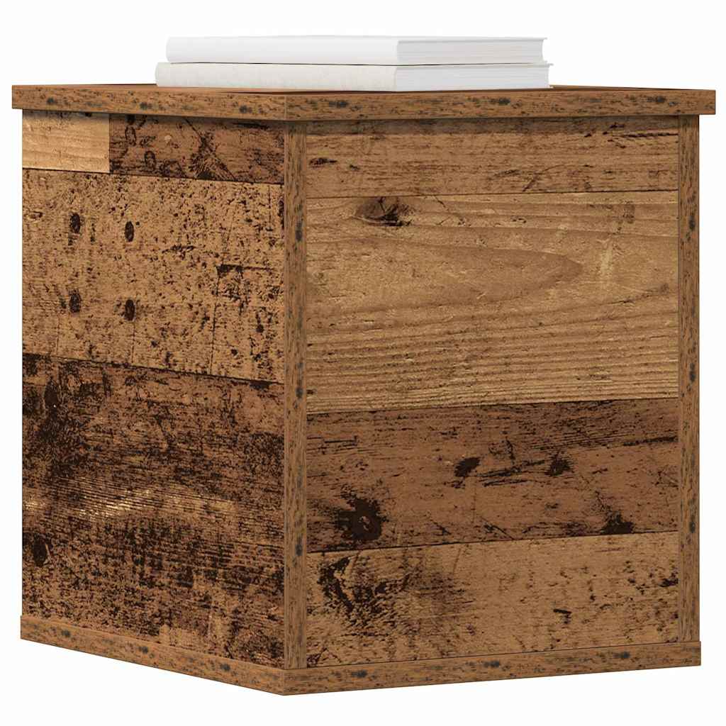 Aufbewahrungstruhe Weiß 84x42x46 cm Holzwerkstoff