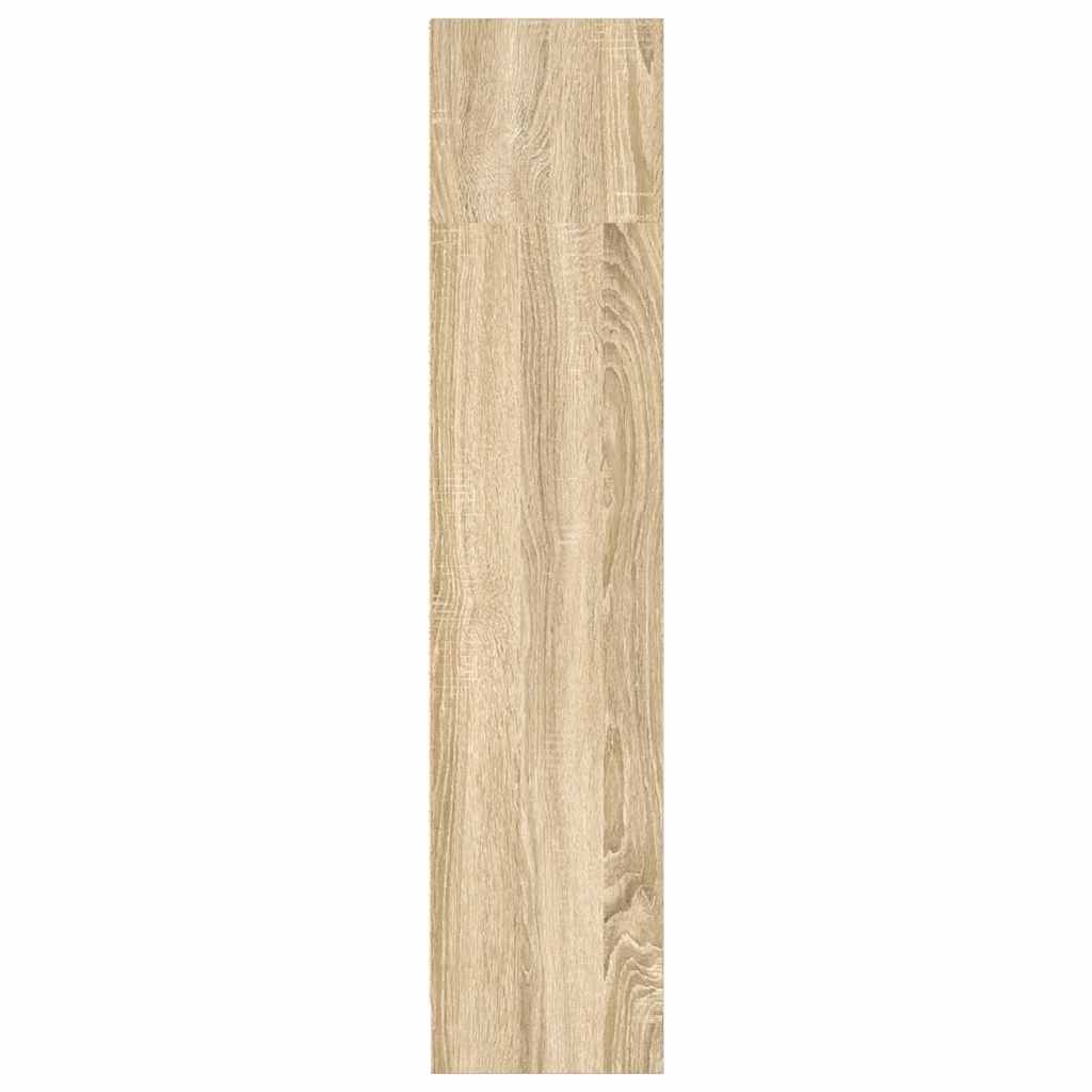 Bücherregal Weiß 40x24x75 cm Holzwerkstoff