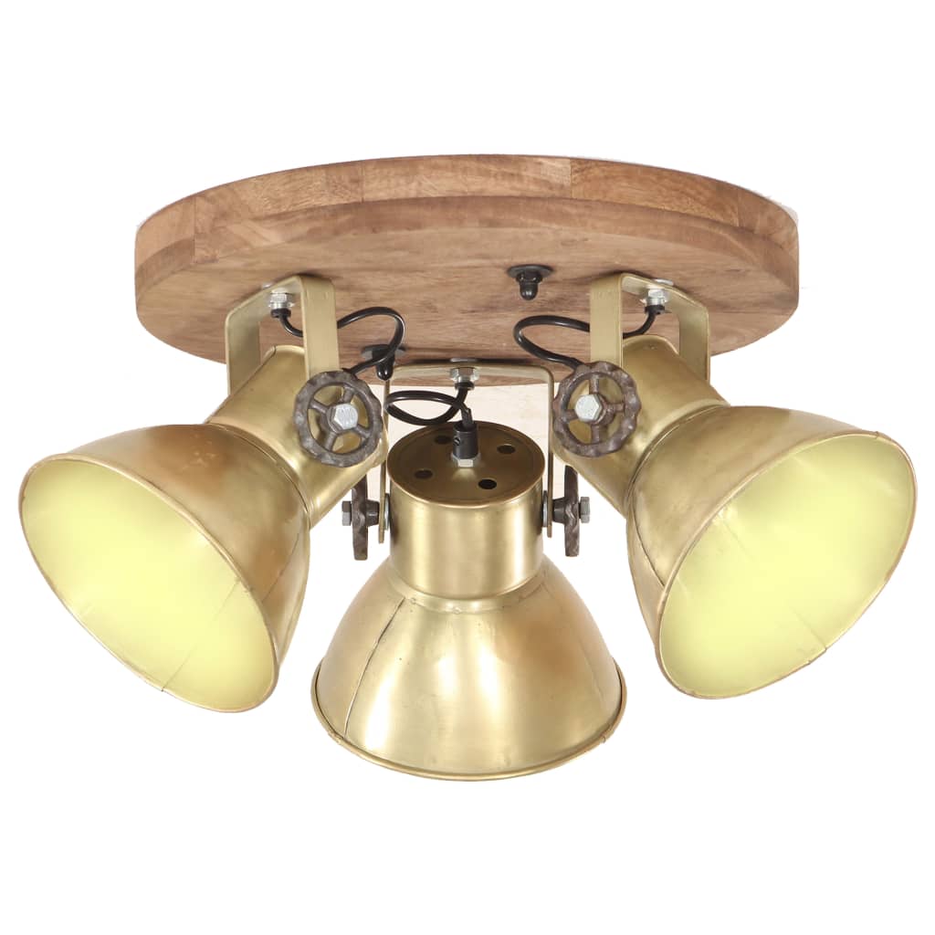Wandlampe Industriestil Silbern 45x25 cm E27
