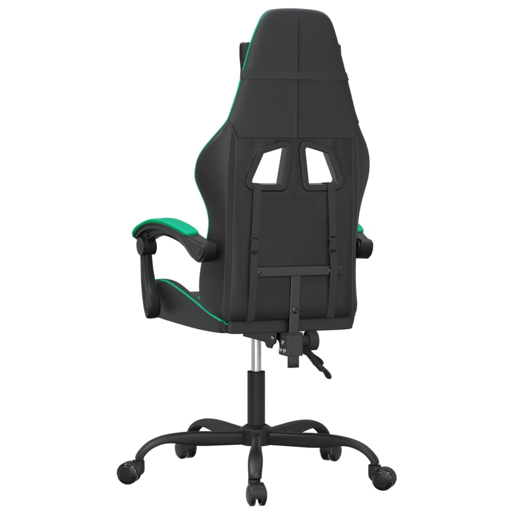 Gaming-Stuhl Drehbar Schwarz und Rot Kunstleder