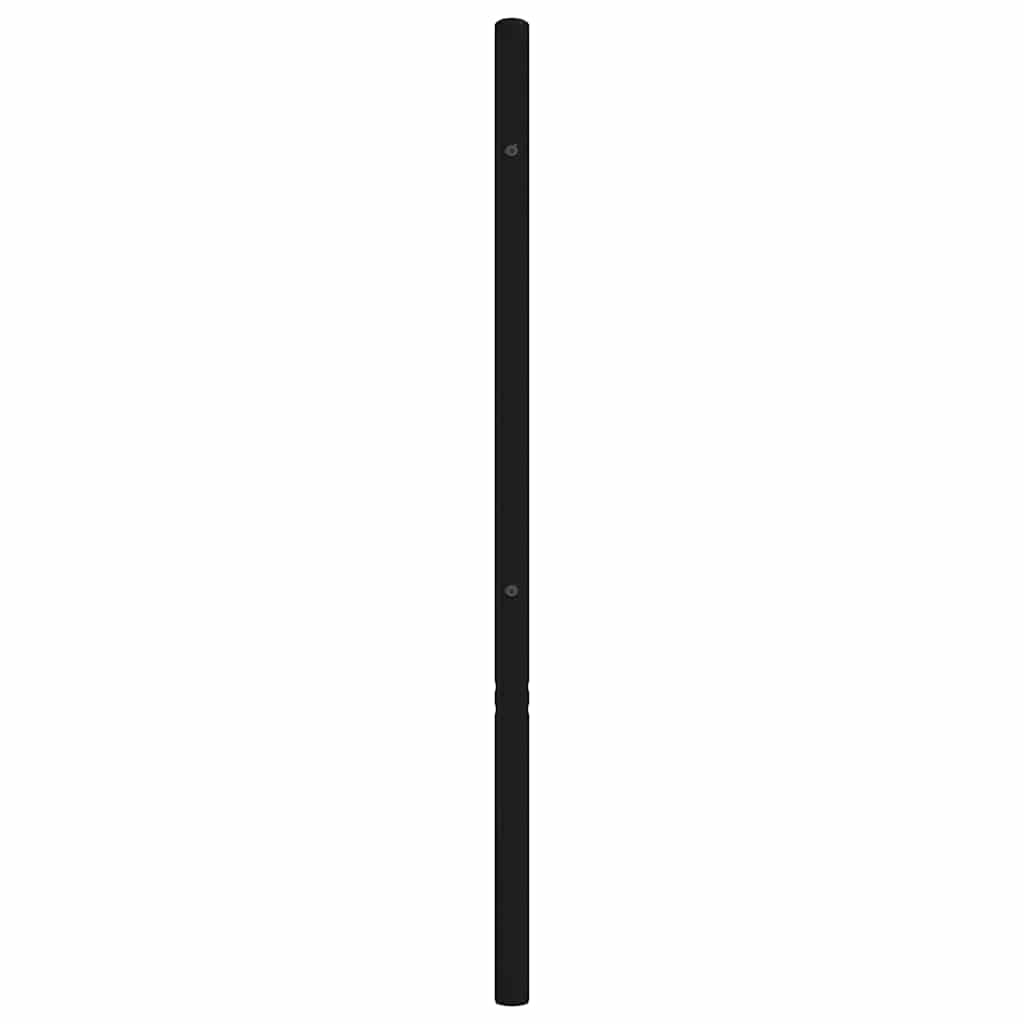 Ersatz-Kopfteil Metall Schwarz 80 cm