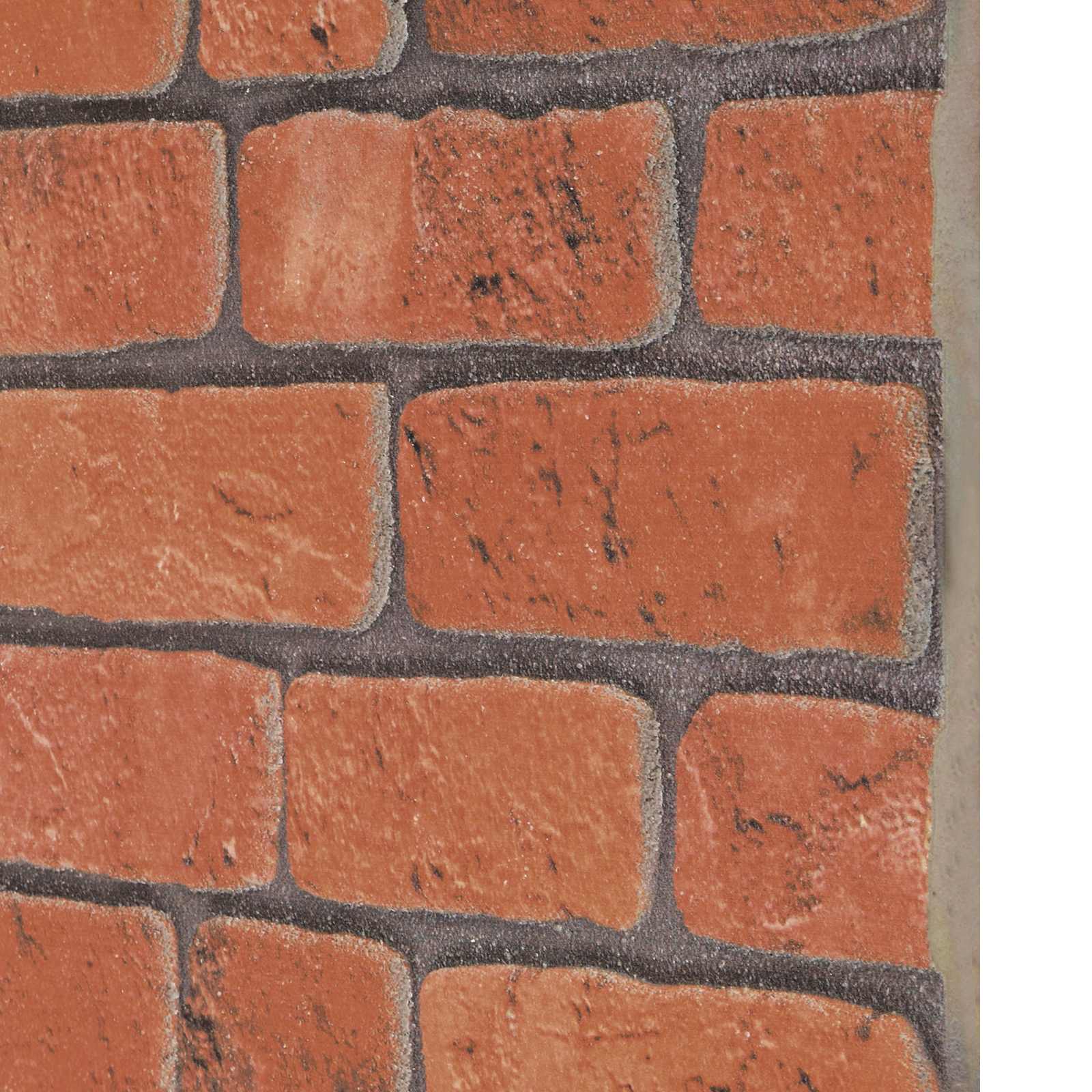 Wandpaneele 10 pcs Ziegel 100 x 50 cm EPS-Schaum