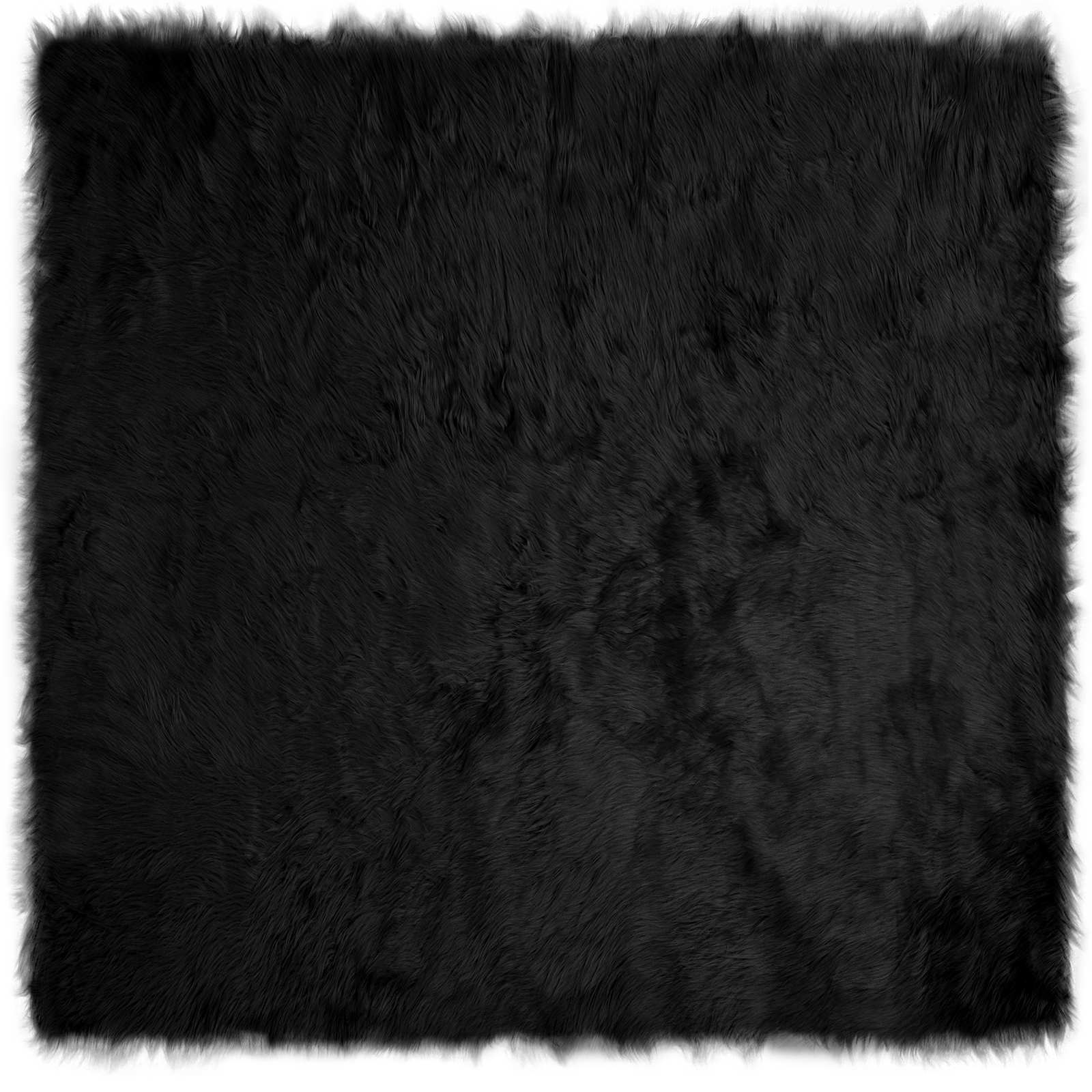 Teppich aus Kunstschaffell TAFALLA Weiß 60 x 110 cm Polyester