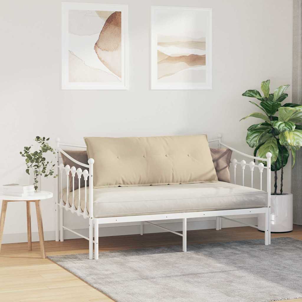 Rückenkissen Taupe 50 x 45 cm Mikrofaserstoff