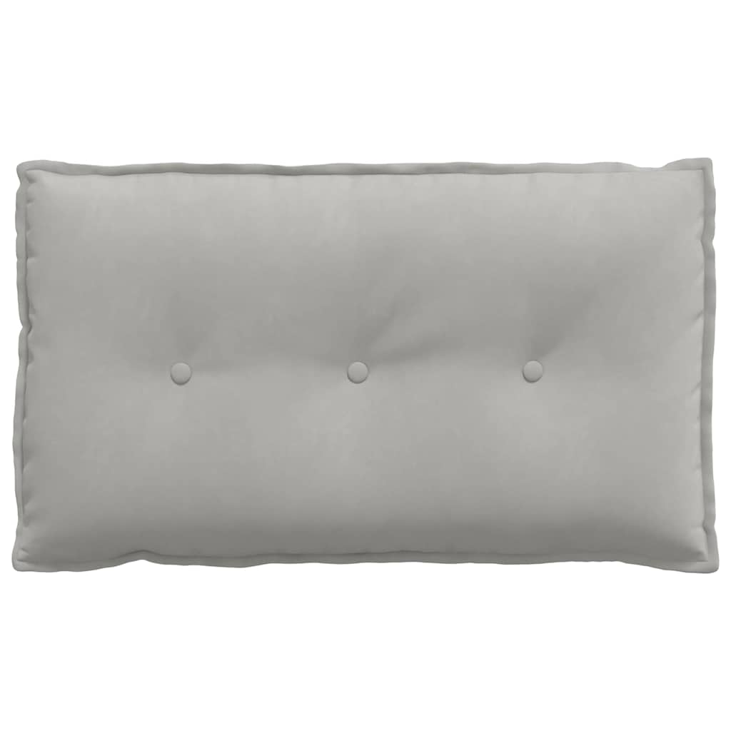 Rückenkissen Taupe 50 x 45 cm Mikrofaserstoff