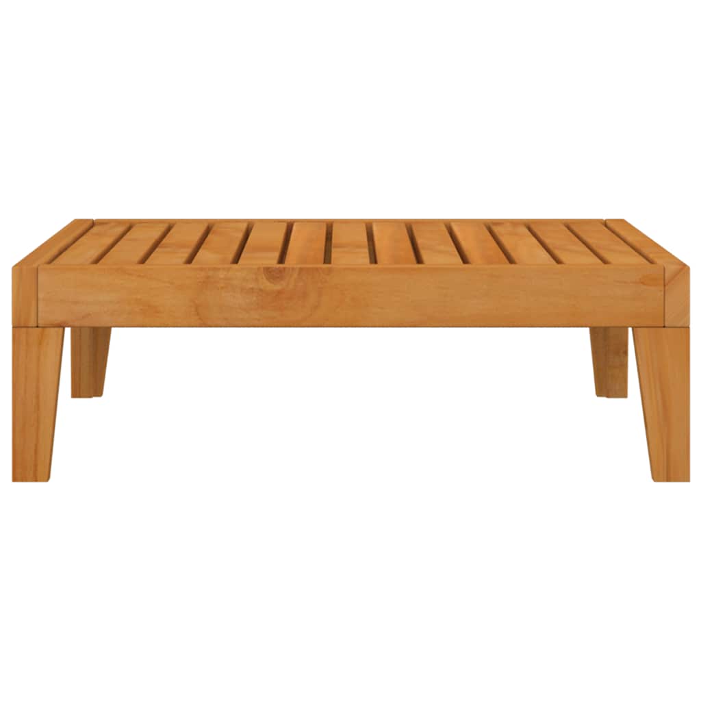 2-tlg. Garten-Lounge-Set mit Auflagen Massivholz Akazie