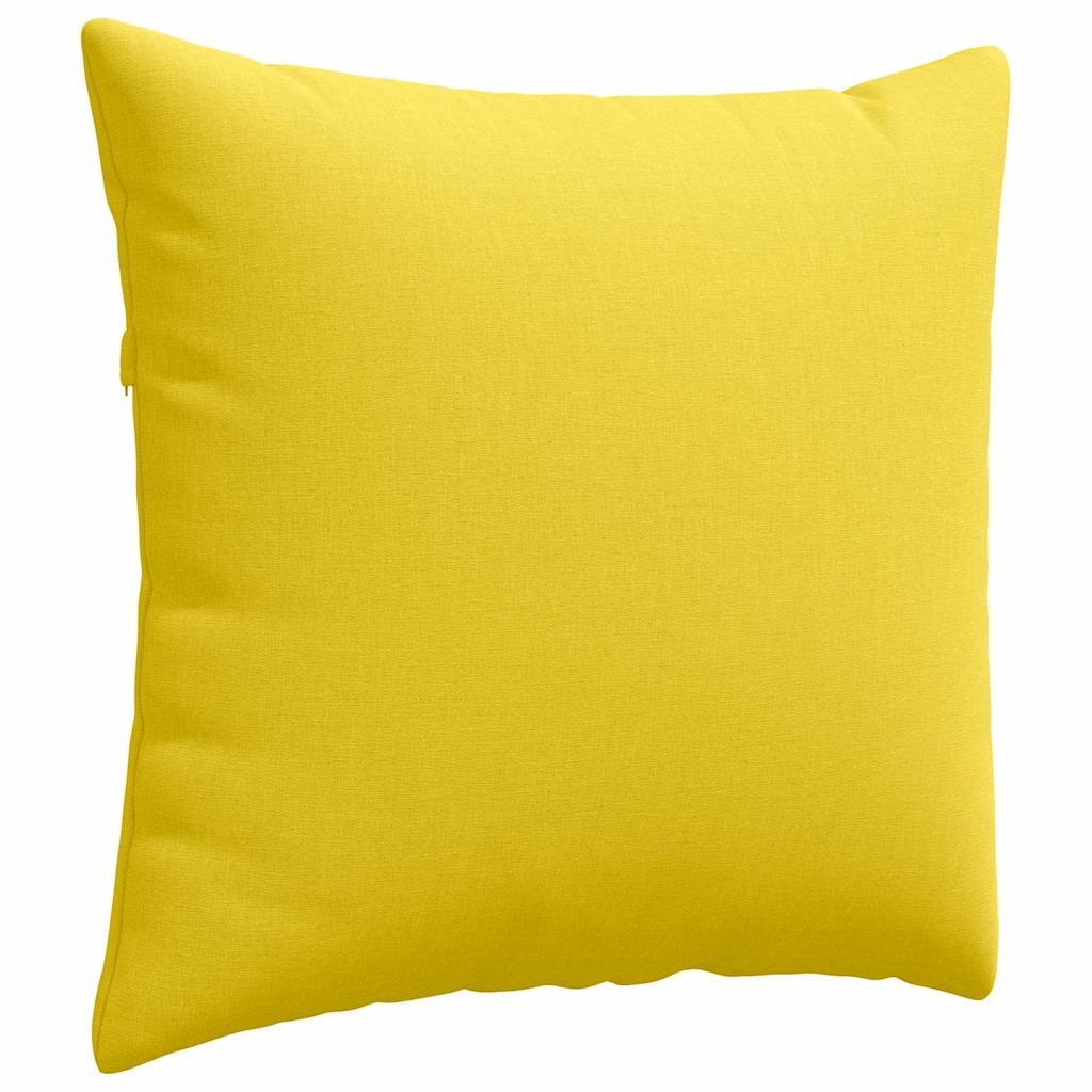 Sofakissen 2 pcs Hellgrau 50 x 30 cm Stoff