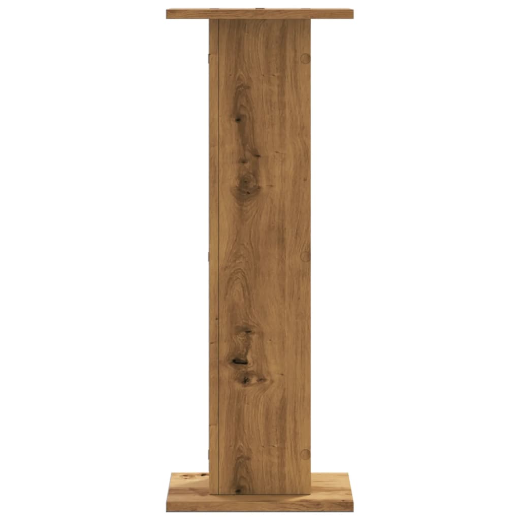 Pflanzenständer 2 Stk. Weiß 30x30x40 cm Holzwerkstoff