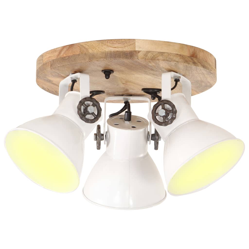 Wandlampe Industriestil Silbern 45x25 cm E27