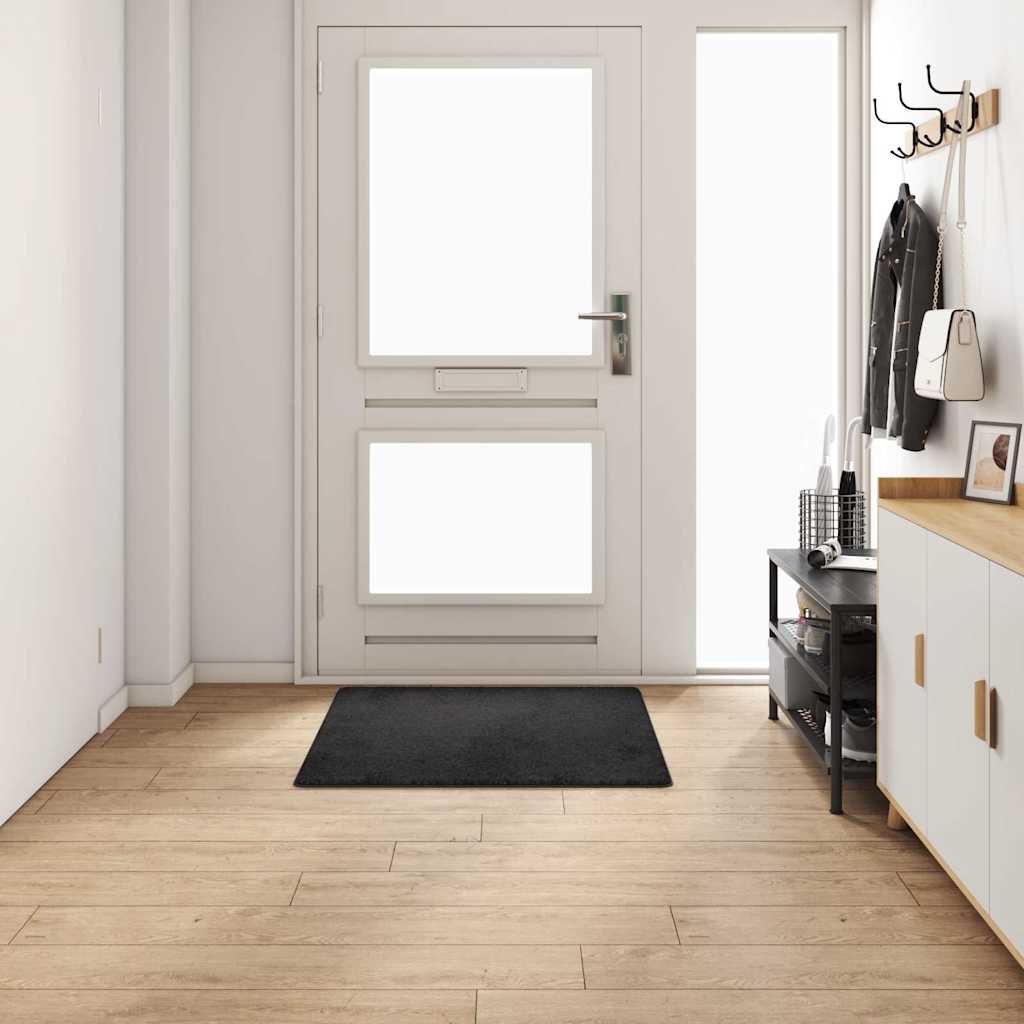 Teppichläufer Grau 50 x 100 cm 100% Polypropylen Tuft
