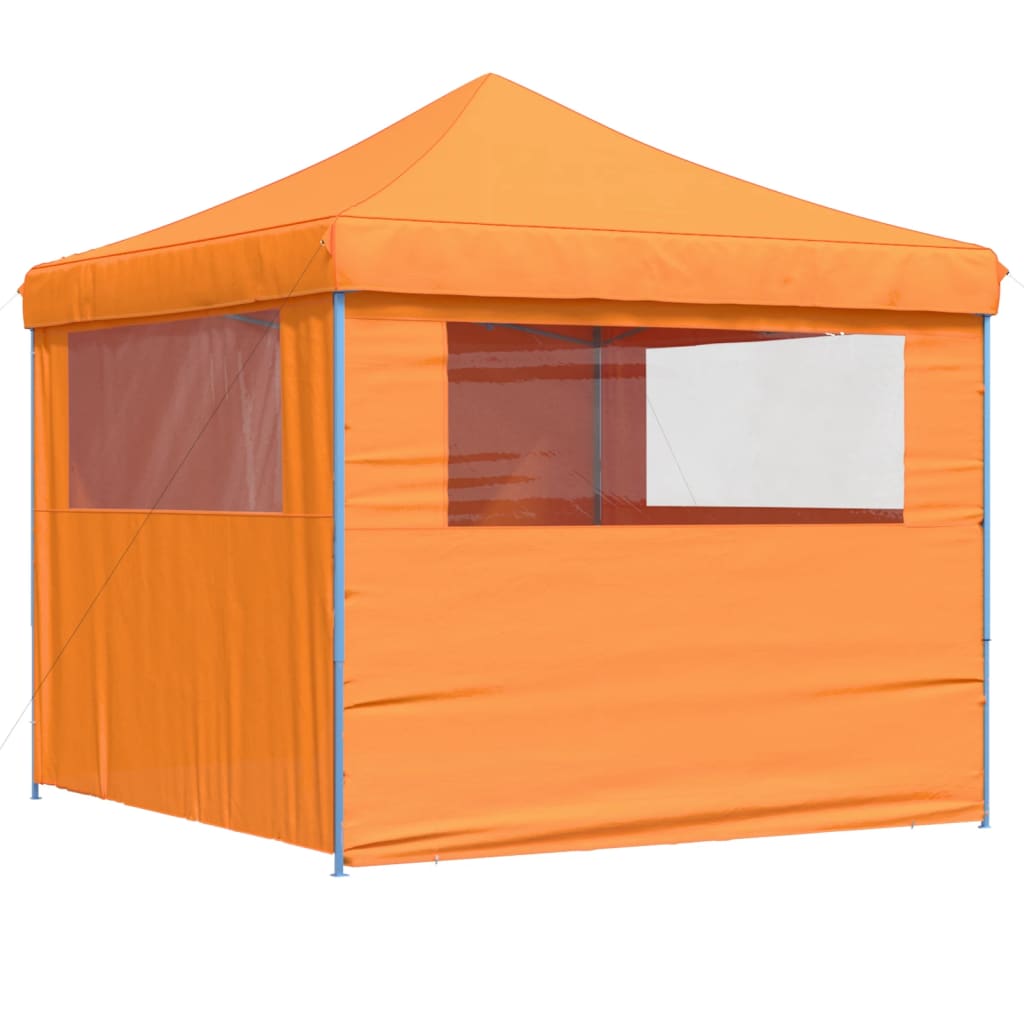 Partyzelt Faltbar Pop-Up Schwarz 292x292x315 cm
