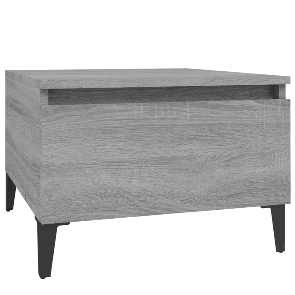 Beistelltisch Weiß 50x46x35 cm Holzwerkstoff