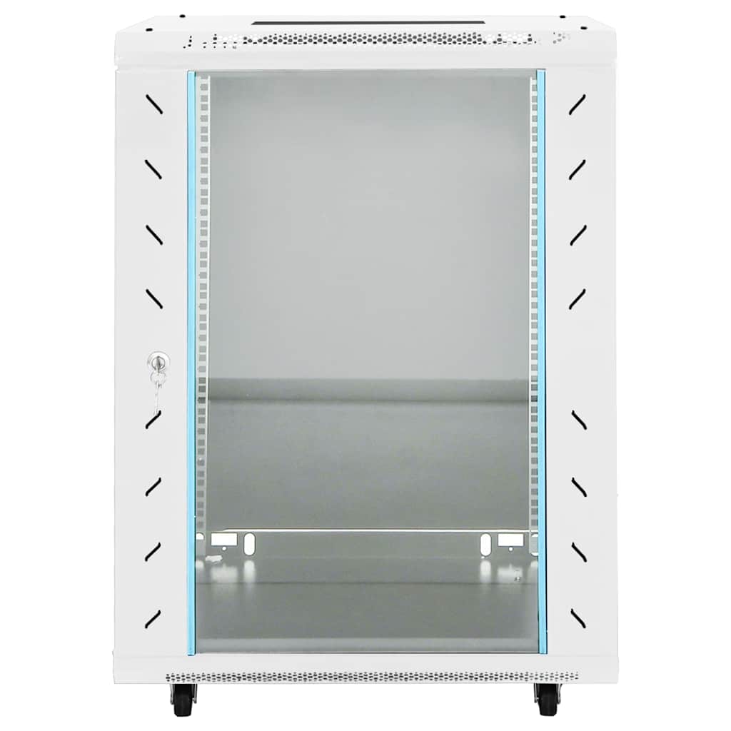 15U Netzwerkschrank 19" IP20 Schwarz 60x45x86 cm
