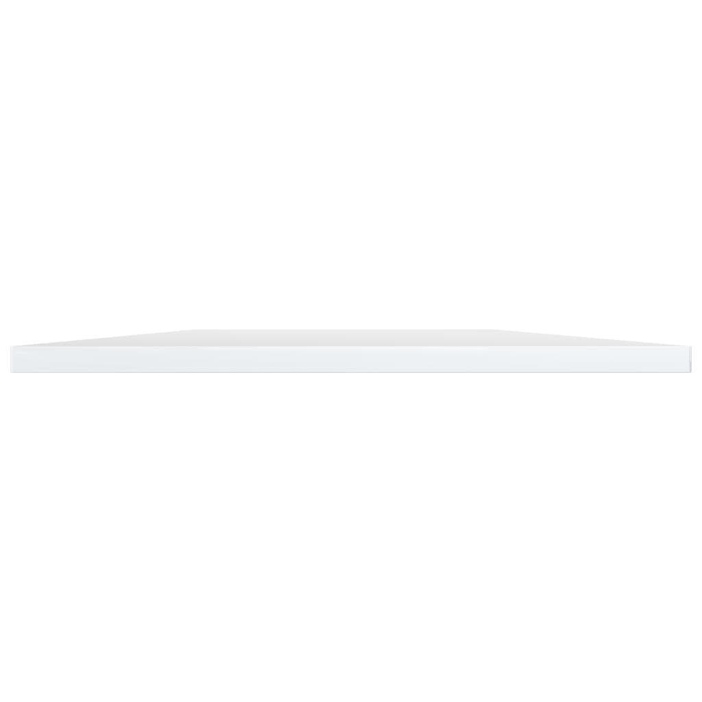 Bücherregal-Bretter 4 Stk. Weiß 40x10x1,5 cm Holzwerkstoff