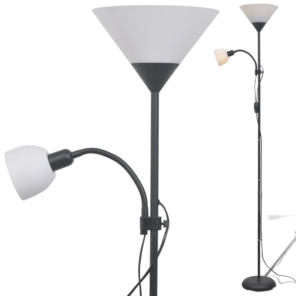 Stehlampe Grau