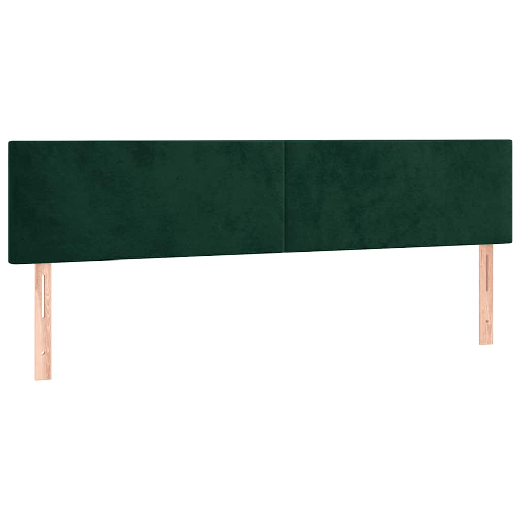 Kopfteil Hellgrau 80x5x118/128 cm Samt