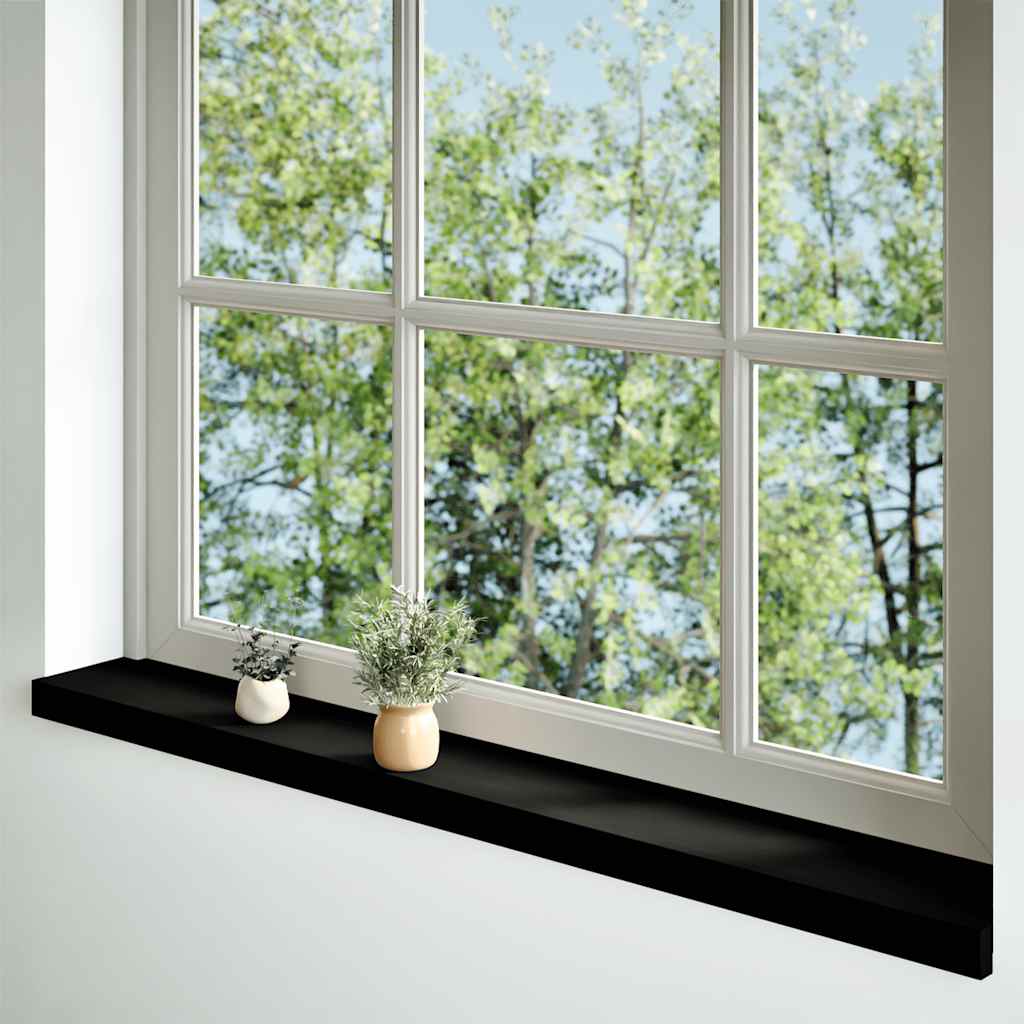 Fensterbänke 2 Stk. Unbehandelt 160x25x2 cm Massivholz Eiche