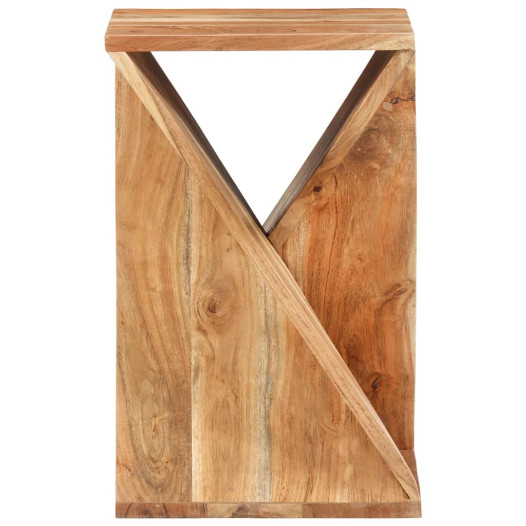 Beistelltisch 35x35x55 cm Altholz Massiv