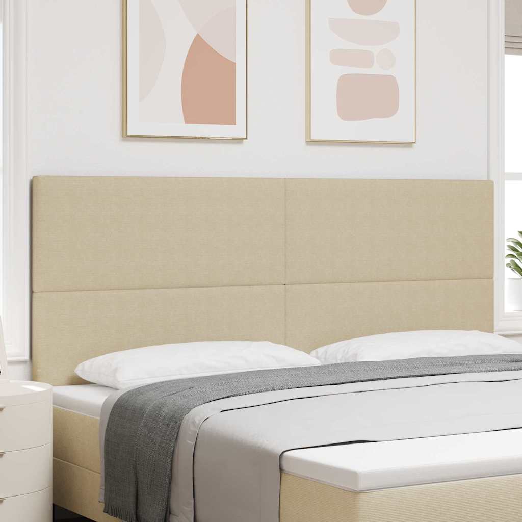Kopfteil Hellgrau 80 cm Cordstoff