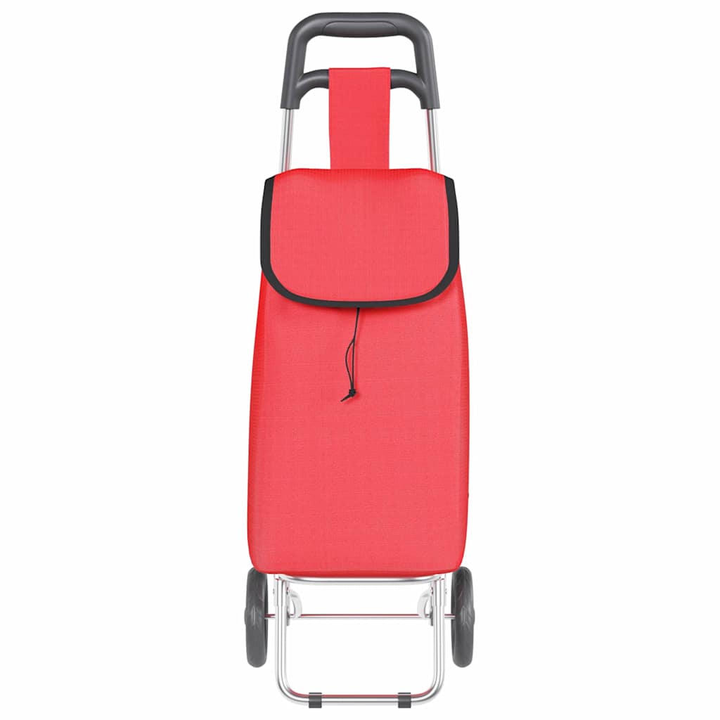 Einkaufswagen Grau 35 x 28 x 92 cm Oxford-stoff