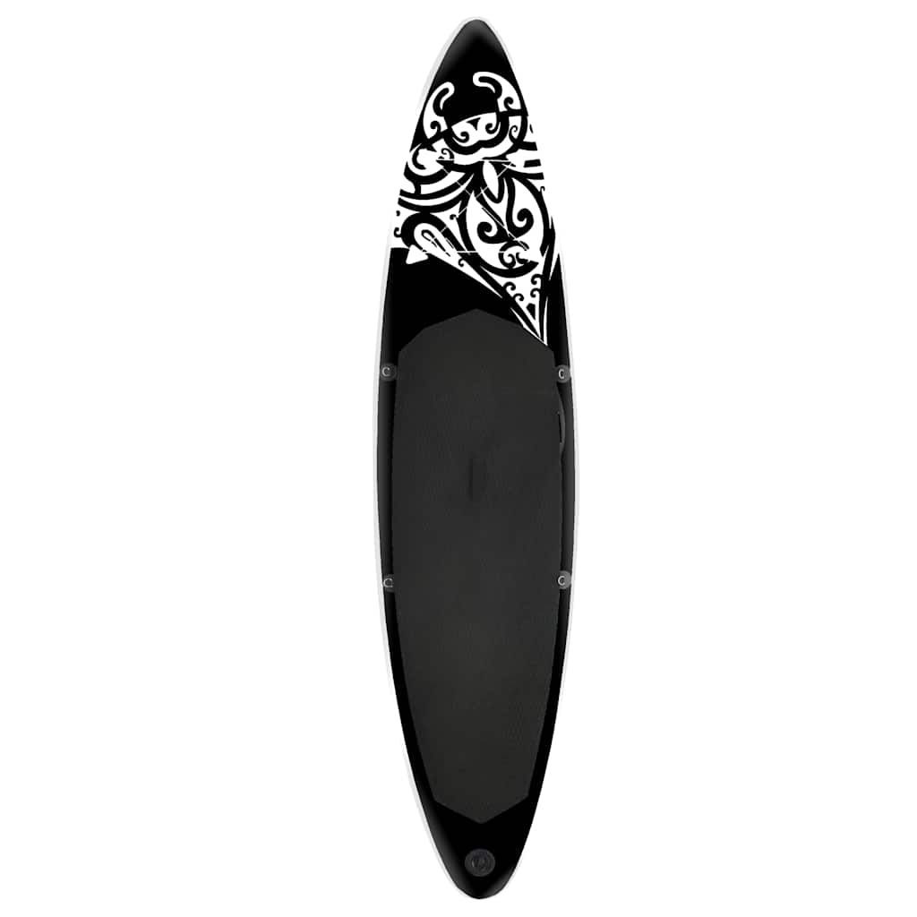 Aufblasbares Stand Up Paddle Board Set 305x76x15 cm Blau