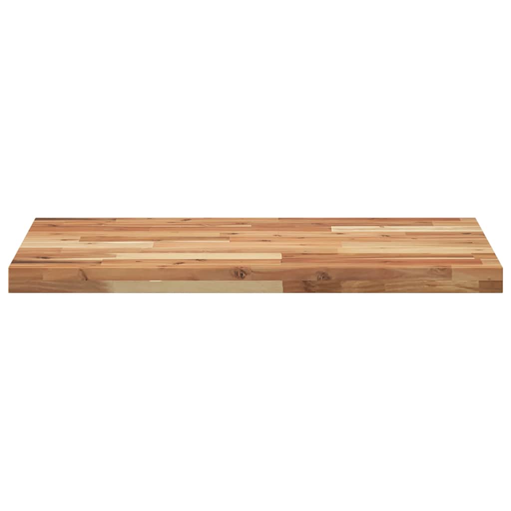 Schreibtischplatte Unbehandelt 60x50x2 cm Massivholz Akazie