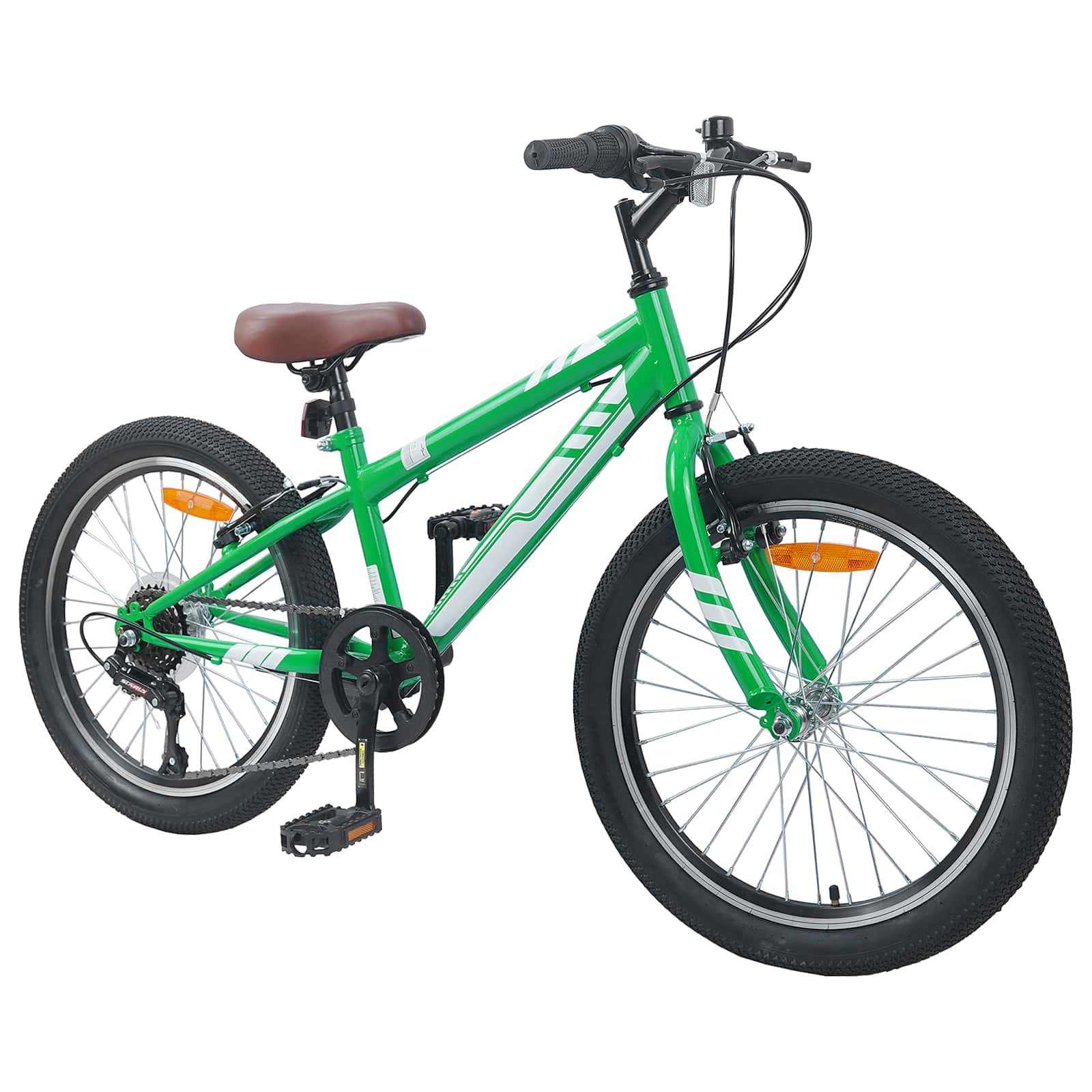 Mountainbike 20 Zoll 6-Speed für 5-8 Jahre alt Weiß