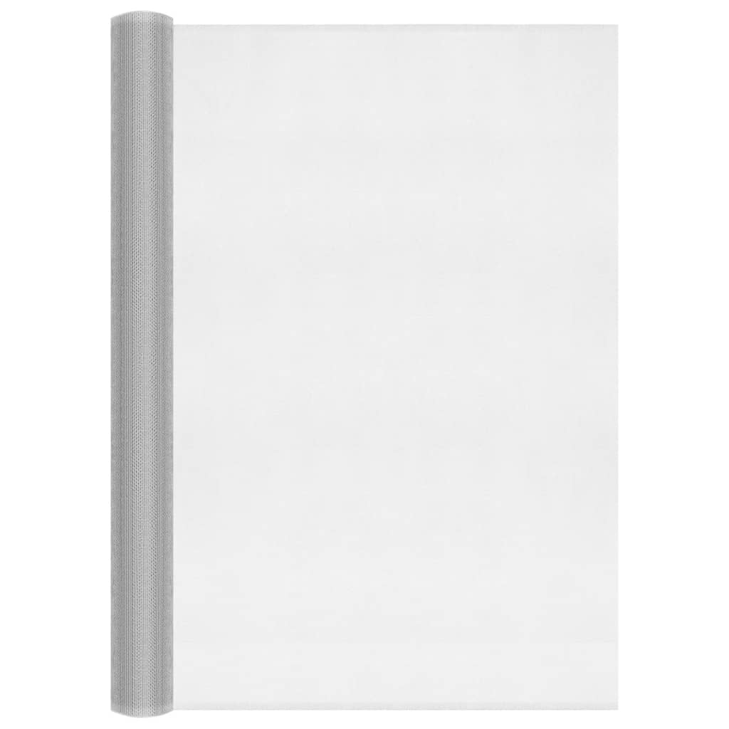 Fliegengitter Aluminium 100x500 cm Silbern
