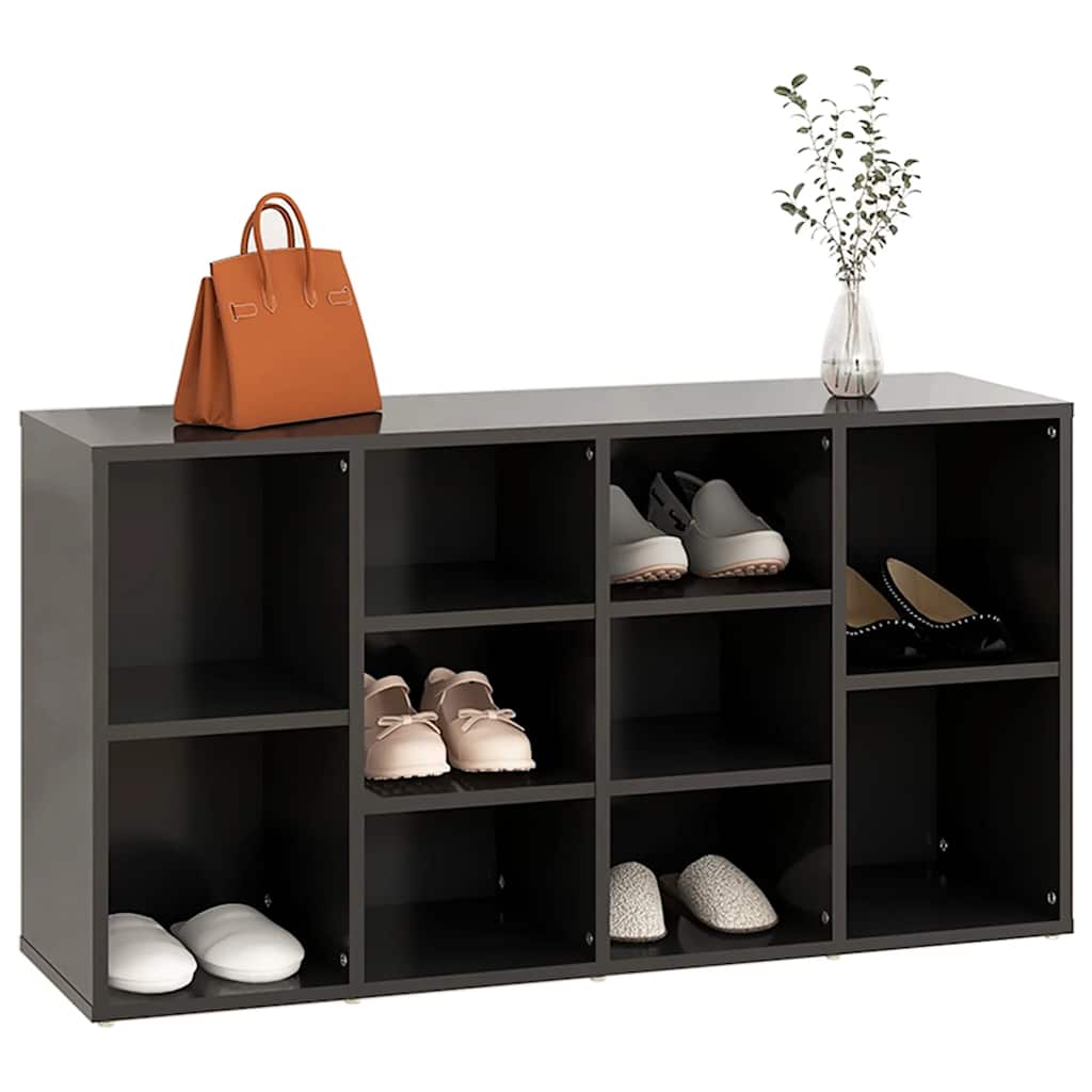 Schuhbank Weiß 103x30x55 cm Holzwerkstoff