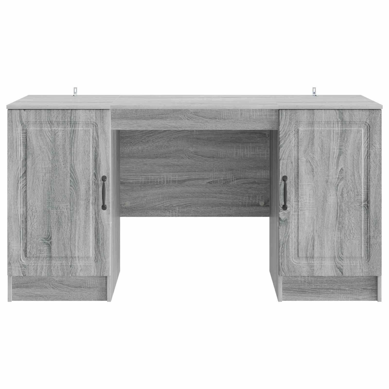 Schreibtisch mit Regal Schwarz 142,5 x 50 x 75 cm Holzwerkstoff