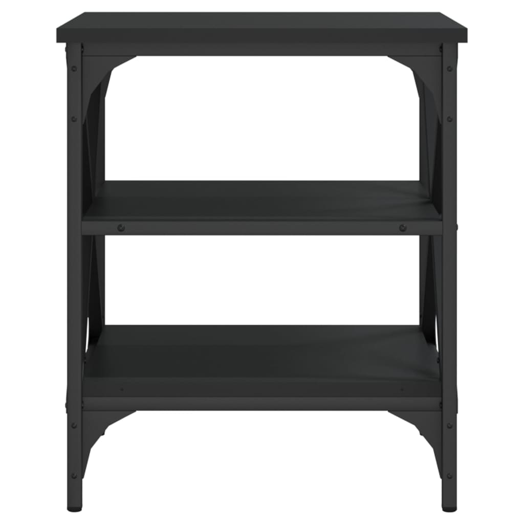 Beistelltisch Schwarz 40x42x50 cm Holzwerkstoff