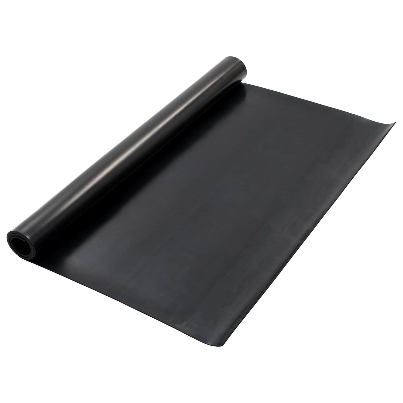 Bodenbelag Schwarz 1,2 x 2 m Gummi