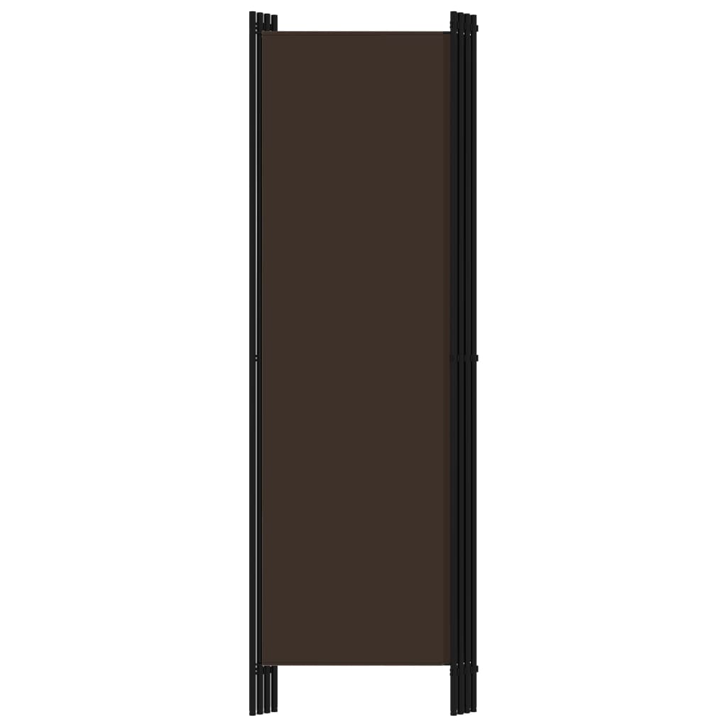 Raumteiler Beige 150 x 180 cm Stoff