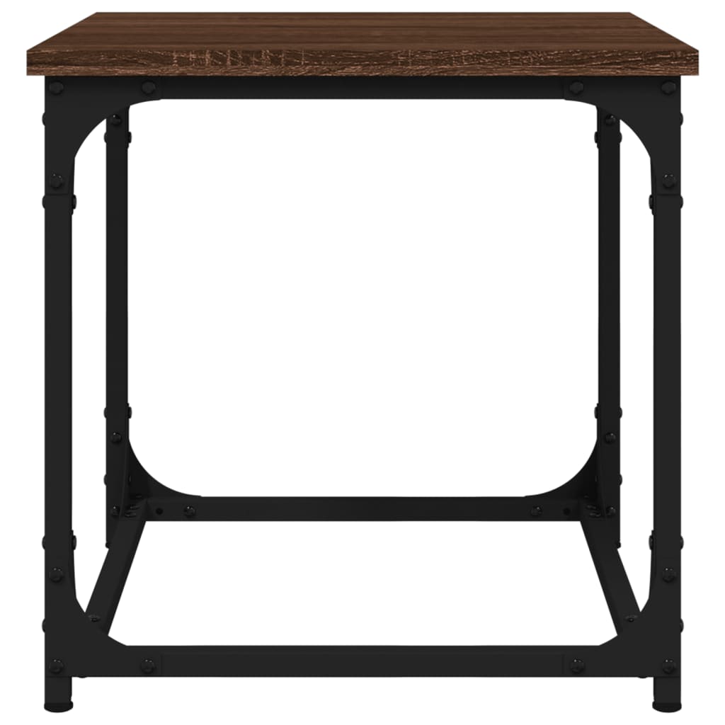 Beistelltisch Schwarz 40x40x40 cm Holzwerkstoff